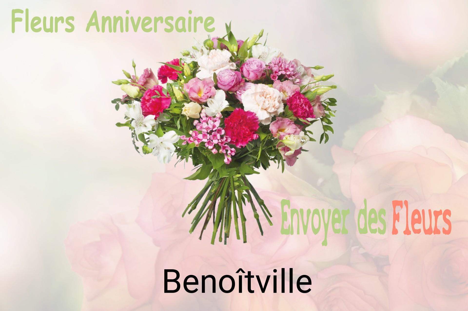 Bouquet de fleurs d’anniversaire livré à Benoîtville
